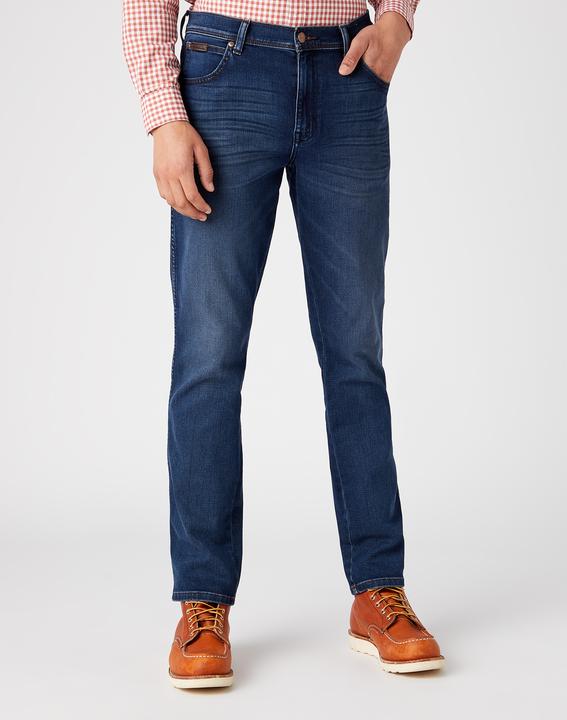 Wrangler Texas Slim Jeans Straight Fit Silkyway