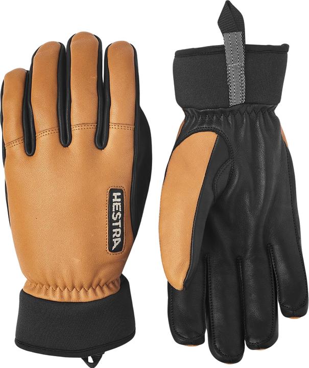 Hestra Army Leather Wool Terry 5 Finger