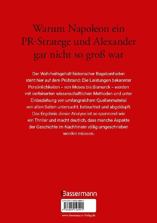 Immagine prodotto Die grössten Lügen der Geschichte (Tedesco, Frank Fabian, 2024)
