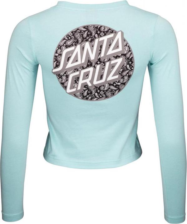 Actual product image Santa Cruz Screaming Paisley Dot Longsleeve (S)
