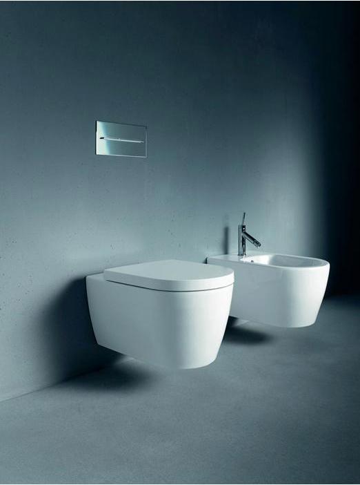 Actual product image Duravit Wall-mounted bidet ME by Starck m ÜL m HLB 370x570mm 1 tap hole white