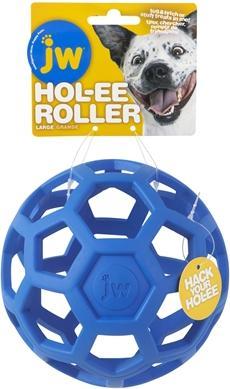Produktbild JW Hunde-Spielzeug Hol-ee Roller Large, Ø 14.5 cm, Assortiert (Kauspielzeug Hund)