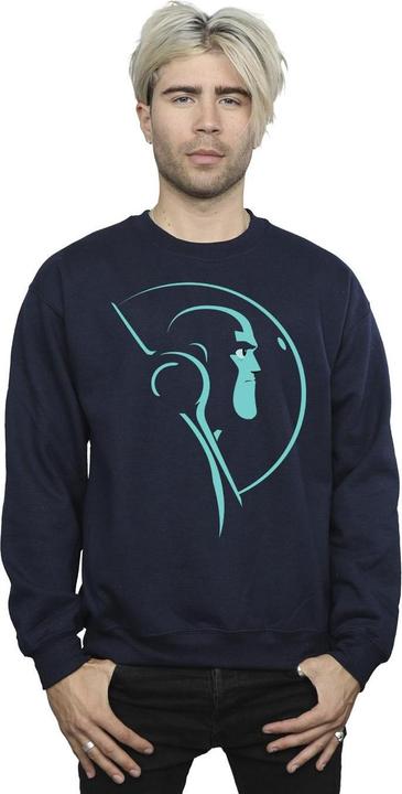 Actual product image Disney Mens Lightyear Space Helmet Stare Sweatshirt (S)