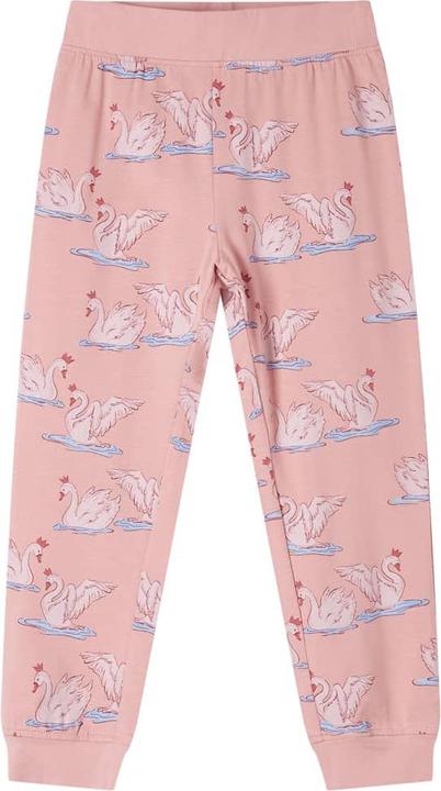 Image du produit VidaXL Pyjama enfant manches longues rose clair 104,Matériau : 95 (104)
