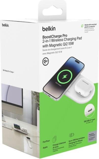Immagine prodotto Belkin Boost Charge Pro 2-in-1 (15 W)