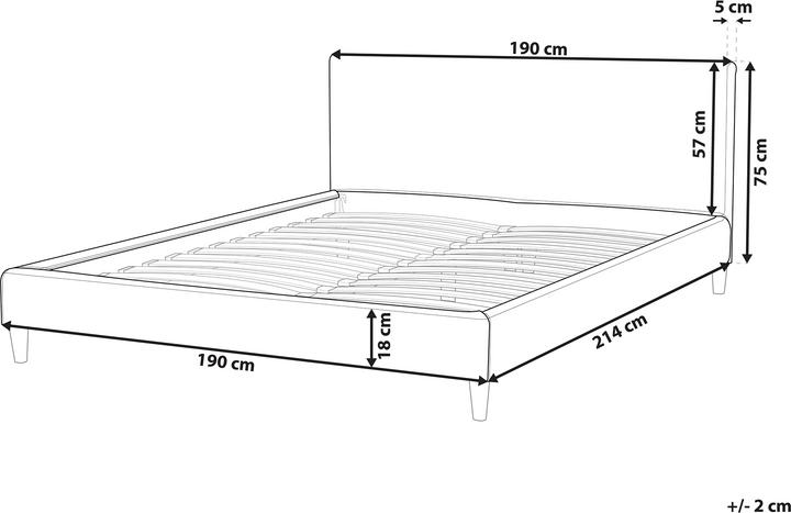 Produktbild Beliani Fitou (180 x 200 cm)
