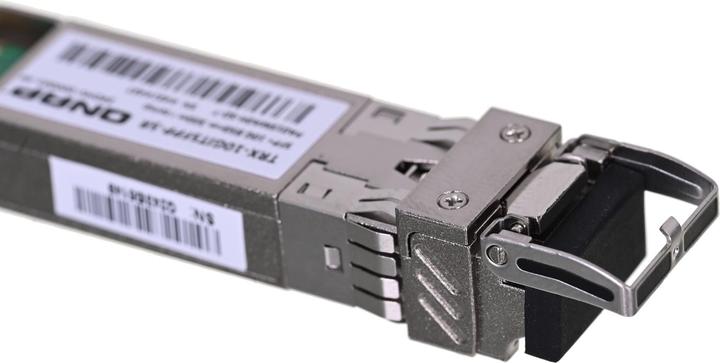 Actual product image QNAP TRX-10GITSFPP-SR Transceiver 10GBASE-SR wide temp range