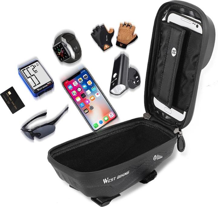 Actual product image West Biking Universal smartphone bike mount