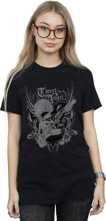 Immagine prodotto Looney Tunes Tweety Pie Rock Maglietta Ampia Donna (M)