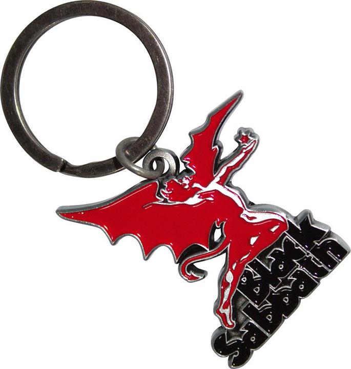 Actual product image Black Sabbath Logo & Daemon Schlüsselanhänger