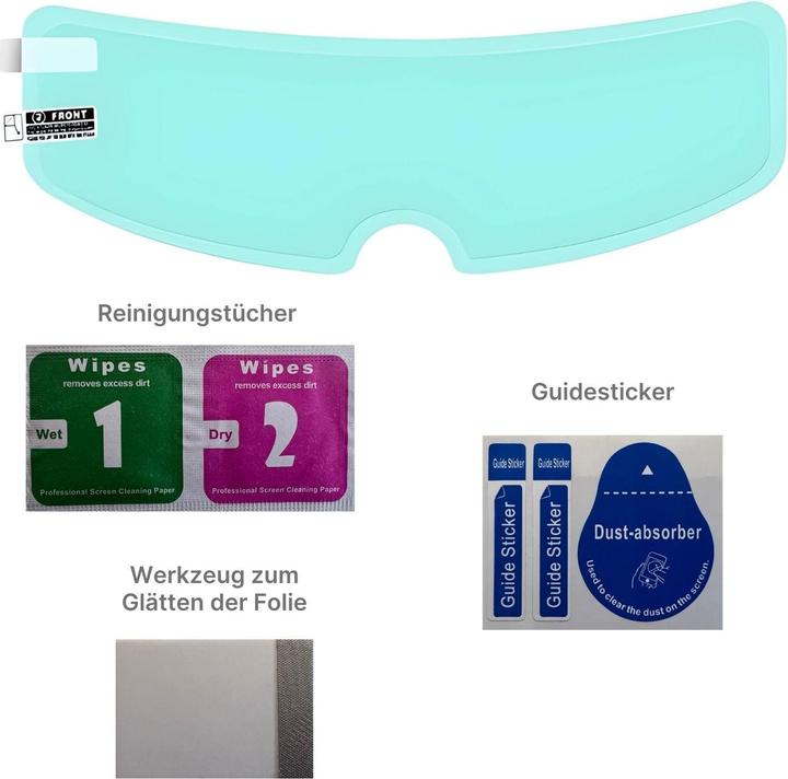 Image du produit Hermex Film anti-buée pour casque de moto