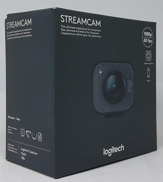 Actual product image Logitech StreamCam (2 Mpx)