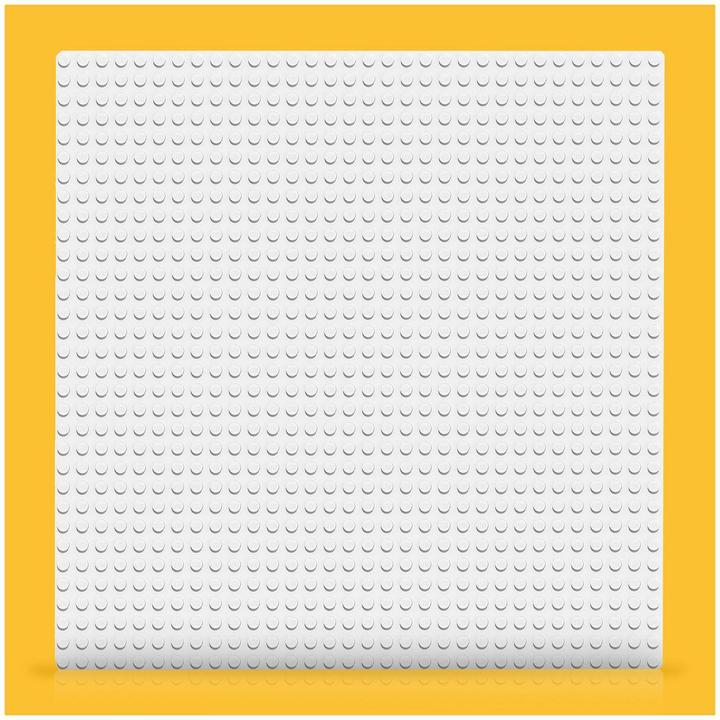 Produktbild LEGO Weisse Bauplatte (11010, LEGO Classic)