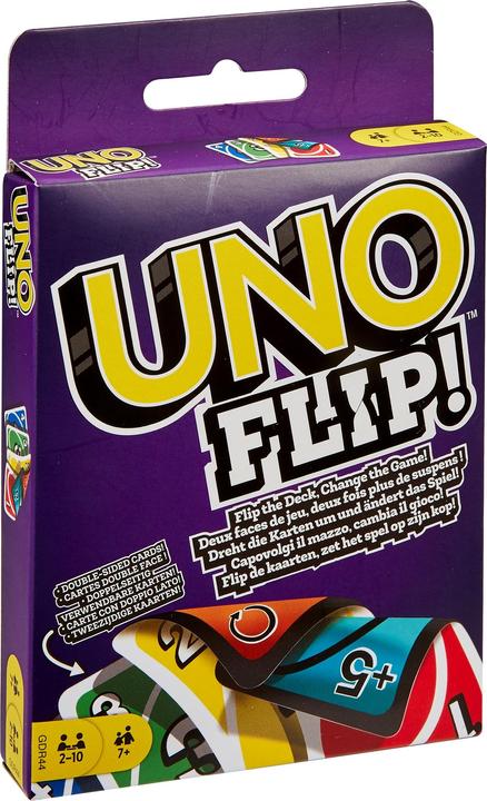 Produktbild Mattel Games Uno Flip (Multilingual)