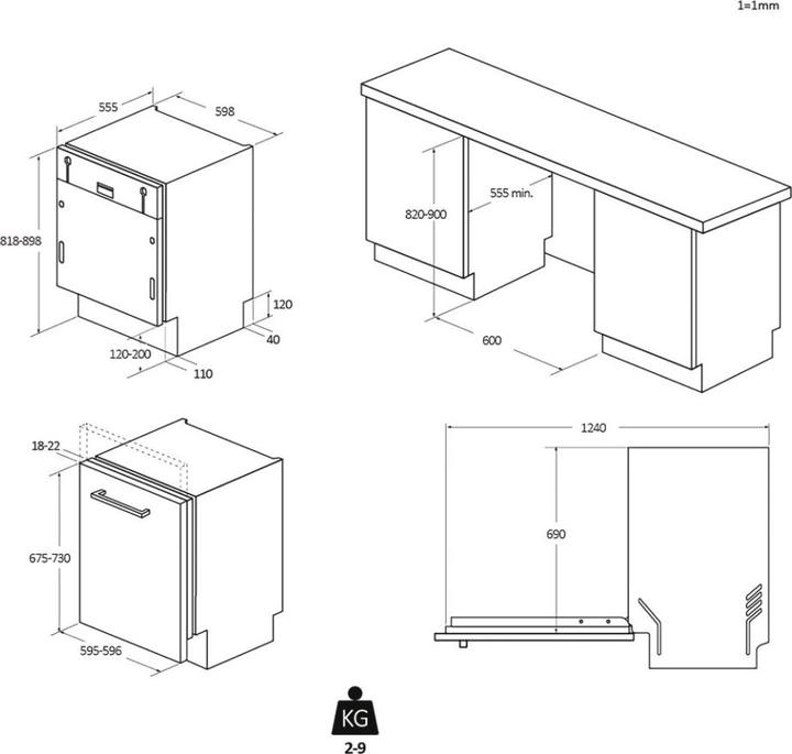 Actual product image Candy CIP 3E7L0W