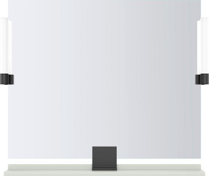 Image du produit Duravit Tablette Sivida, support noir diamant mat, 800x115x35mm