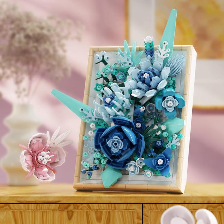Immagine prodotto Mgp Blumen Rosenblüten mit Bilderrahmen