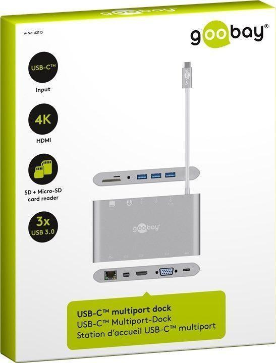 Produktbild Goobay Multiport-Adapter (USB-C, 1 Ports)