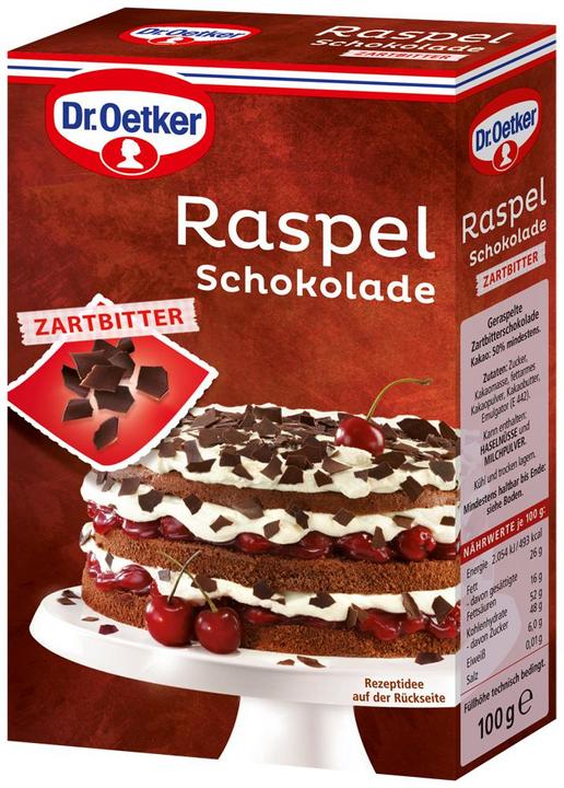 Image du produit Dr. Oetker Chocolat râpé (1 x)