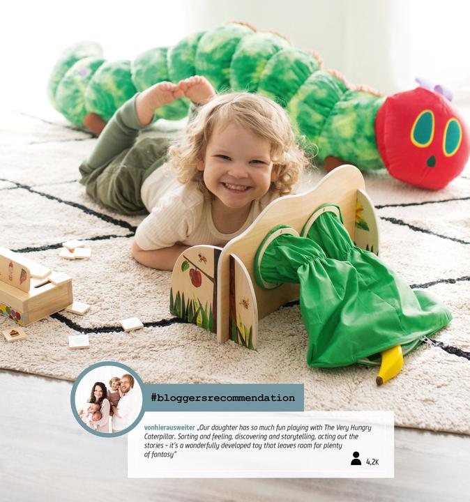Produktbild small foot Raupe Nimmersatt Schlosshaus