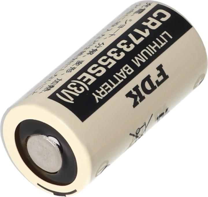 Image du produit FDK Batterie Sanyo au lithium CR17335 SE Size 2/3A, sans cosses à souder CR17335SE (1 pcs, 2/3 A, 1800 mAh)