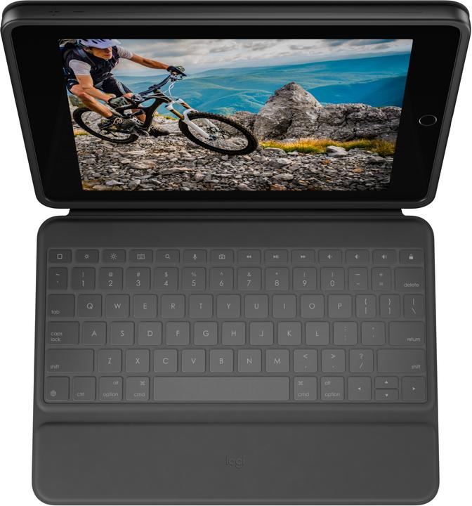 Actual product image Logitech rugged folio (CH, iPad 2019 (7th gene), iPad 2020 (8. Gen), iPad 2021 (9th Gen))