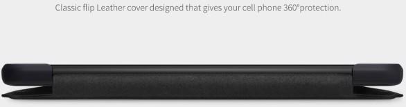 Actual product image Nillkin Qin Series (Samsung Galaxy A90 5G)