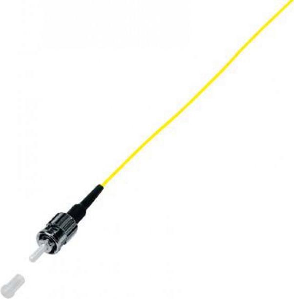 Tecline Pigtail in fibra ottica, 9/125 µm, fibra OS2, connettore ST, pigtail in fibra ST da 2,0 m per (2 m)