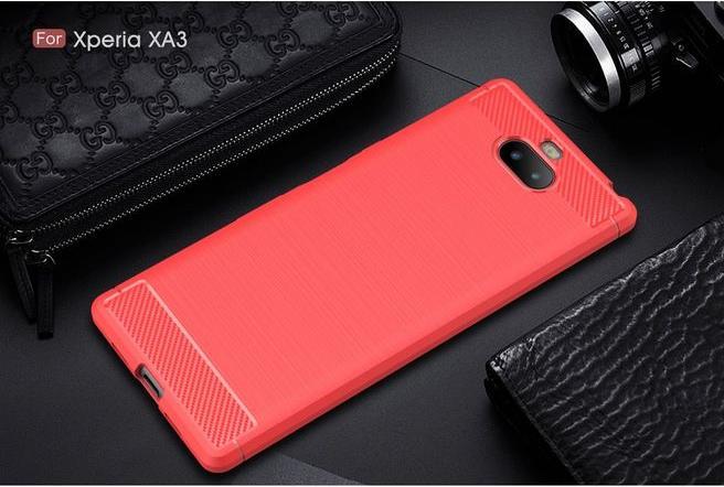 Produktbild MU Style Carbon Fiber TPU Softcase Series (Sony Xperia XA3)