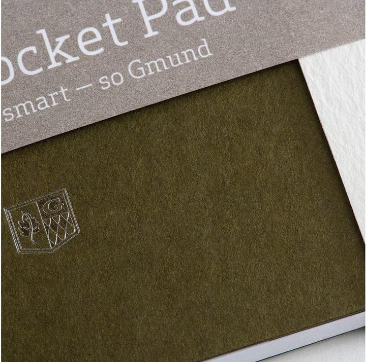 Image du produit Gmund Pocket Pad (6,7 x 13,8 cm, Blanc, Couverture rigide)