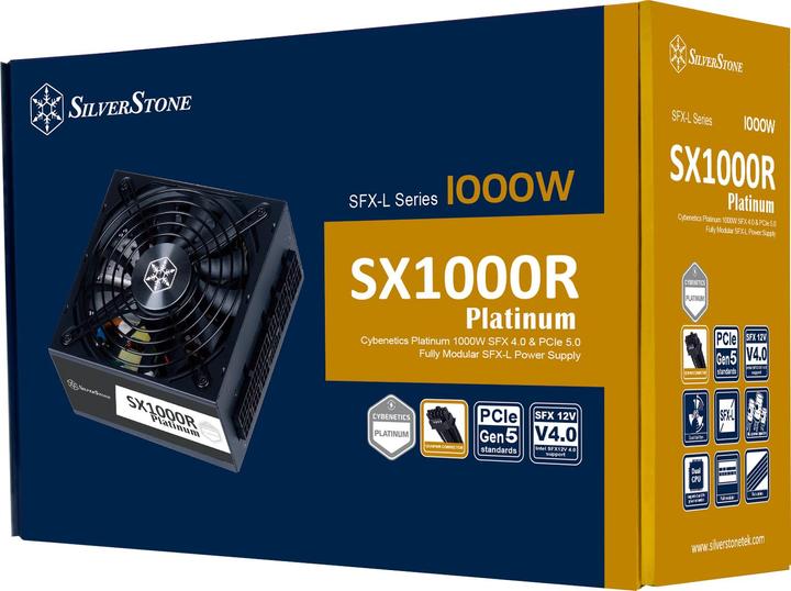 Image du produit Silverstone SilvStone SST-SX1000R-PL 1300W ATX 40 SST-SX1000R-PL (1000 W)