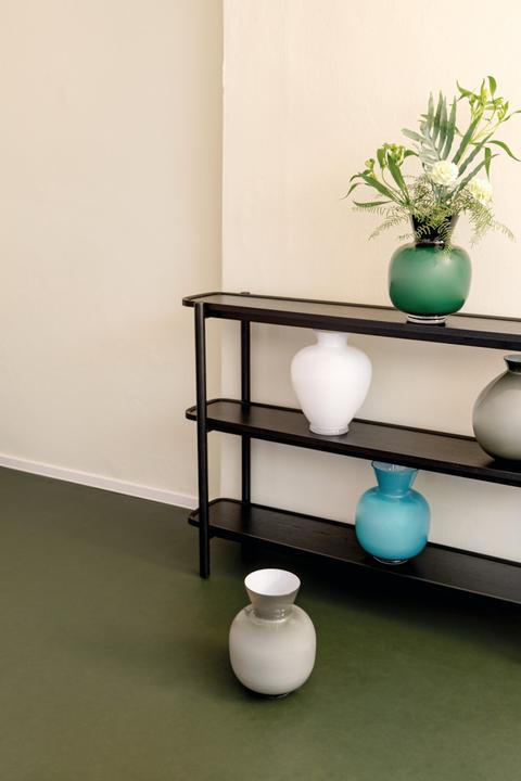 Actual product image Rosenthal Gianna - Grey - Glass - Vase 36 cm (1 x, 28 x 28 x 36 cm)