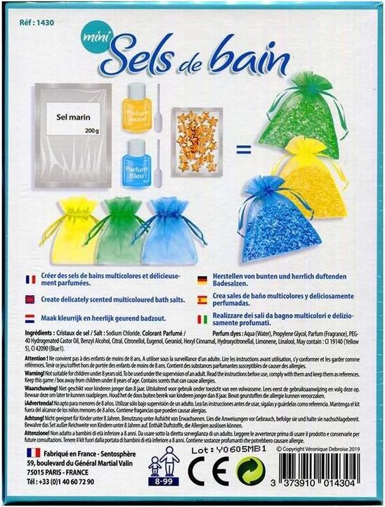 Image du produit Sentosphere Miniset sels de bain (d)
