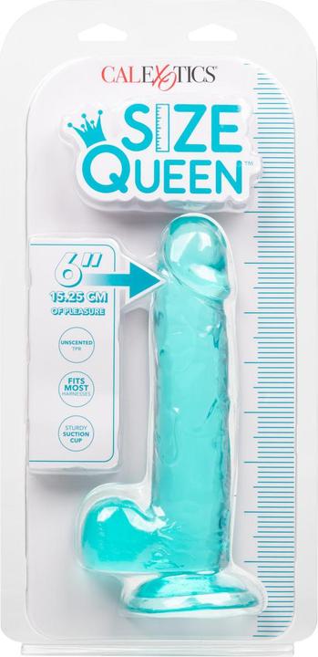 Image du produit CalExotics Taille Queen™ 6"/15.25 cm - Bleu