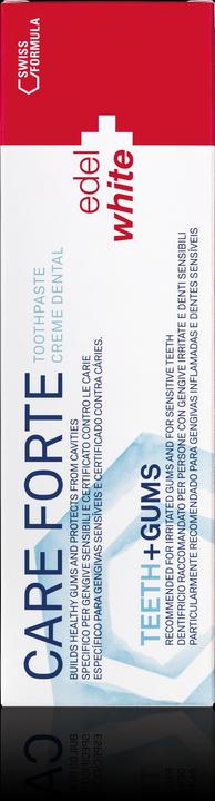 Actual product image Edel + White Anti-plaque and whitening toothpaste (75 ml)