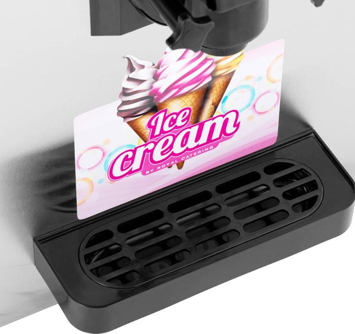 Produktbild Royal Catering Softeismaschine Gastro Soft-Ice-Maschine 1150 W 15 l/h 1 Geschmacksrichtung