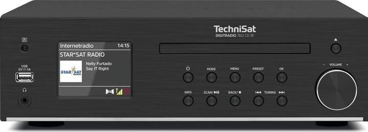 Actual product image TechniSat DigitRadio 760 CD IR (Bluetooth, Wi-Fi, CD player, 2x 70 W)