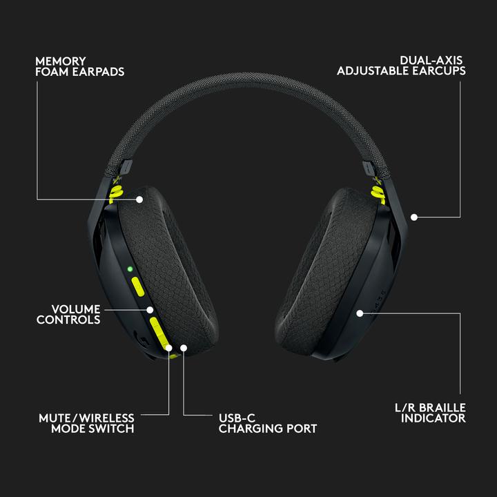 Produktbild Logitech G G435 Lightspeed (Kabellos)