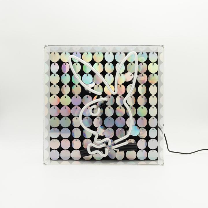 Immagine prodotto Locomocean Scatola acrilica neon - Playboy Disco Bunny rosa
