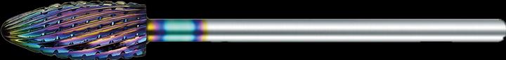 Actual product image Promed Hard alloy bit large round cone, Rainbow series (1 x)