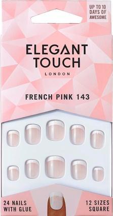 Actual product image Elegant Touch French Nails 143 Pink 1 Count (Pink)