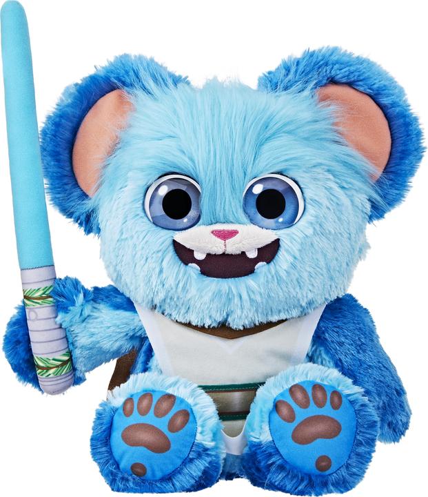 Produktbild Hasbro Die Abenteuer der jungen Jedi, Fuzzy Force Nubs, Star Wars Plüschfigur, Star Wars Spielzeu (41.91 cm)