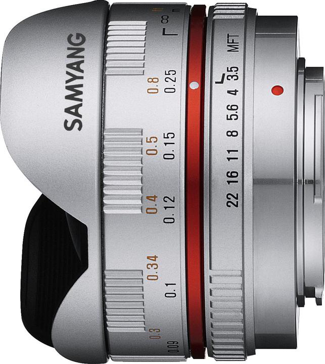 Image du produit Samyang 7.5mm f/3.5-22 MFT (Micro Four Thirds, APS-C / DX)