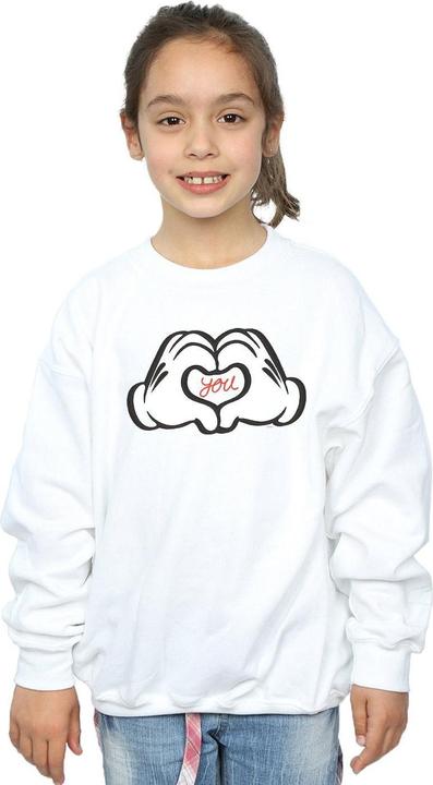 Image du produit Disney - Sweat MICKEY MOUSE LOVES YOU - Fille (128)