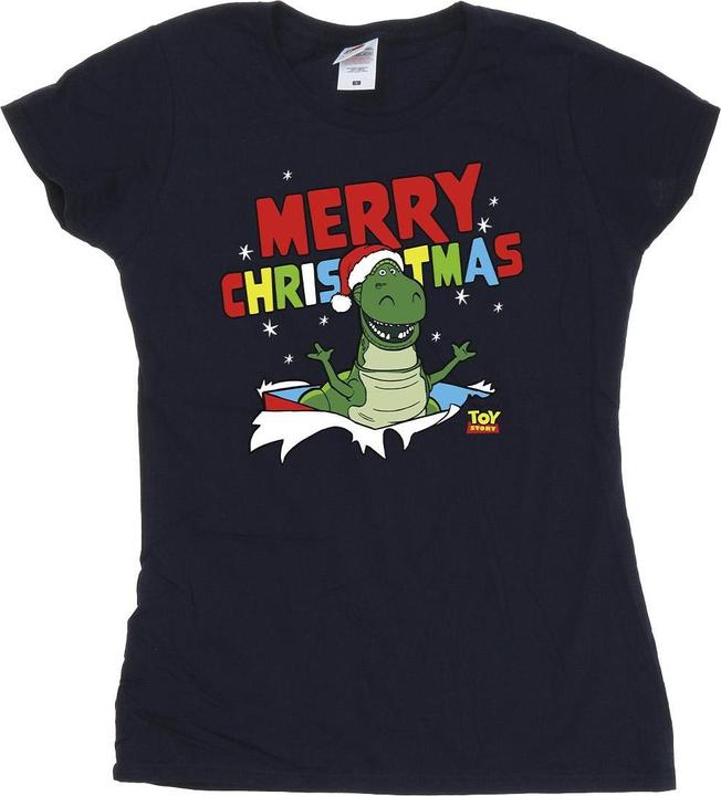 Immagine prodotto Disney Toy Story Rex Christmas Burst Maglietta Donna (XL)