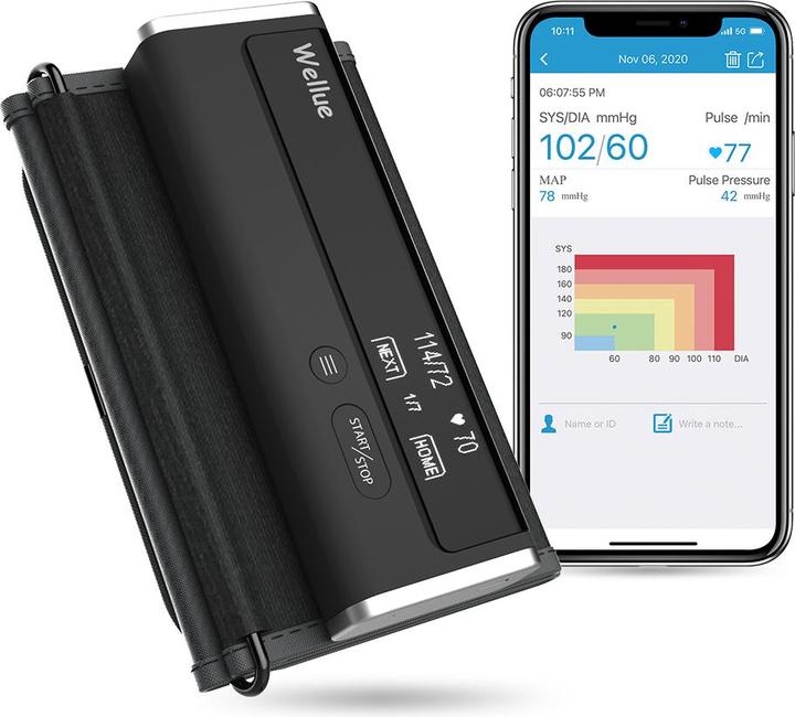 Produktbild ViatomTech BP2 Connect Wi-Fi upper arm bp monitor with ECG (Blutdruckmessgerät Oberarm)