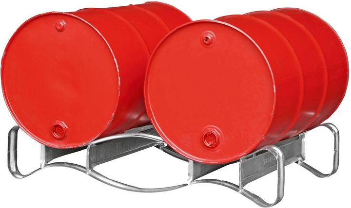 Bauer Fasspalette für 2 x 200 l Fass
