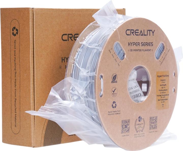 Actual product image Creality Hyper Speed (PLA, 1.75 mm, 1000 g, Grey)
