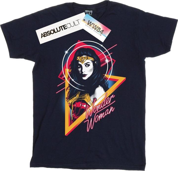 Image du produit - T-shirt WONDER WOMAN DIANA 80S TRIANGLE - Femme (S)