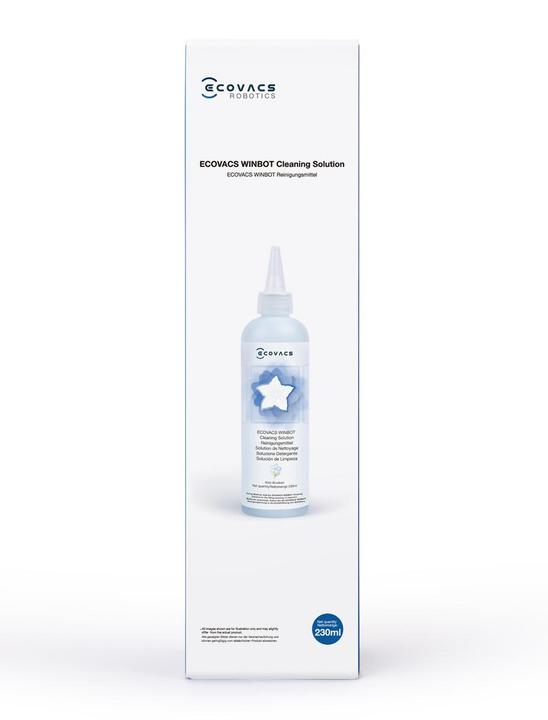 Actual product image Ecovacs WINBOT Cleaning Solution 230 ml